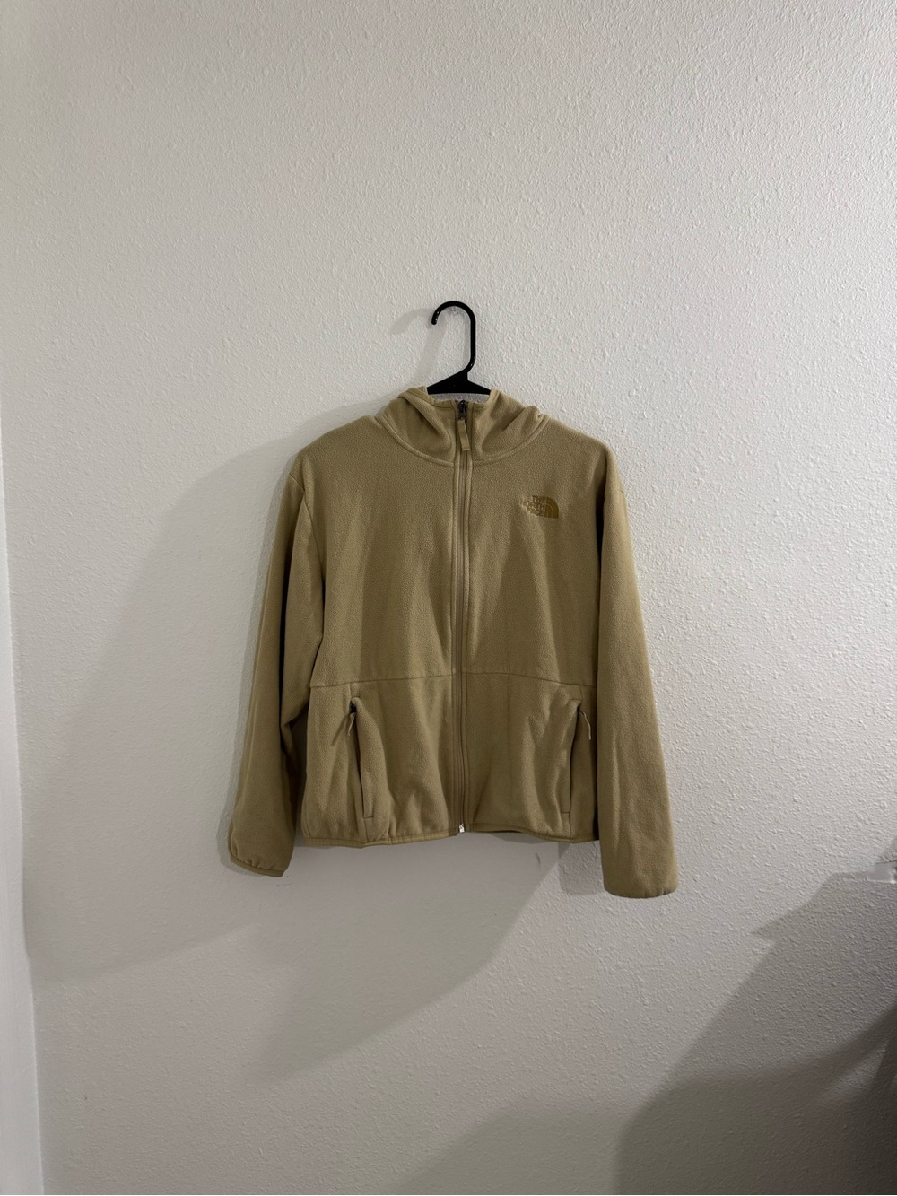 The north fan tan zip up sweater